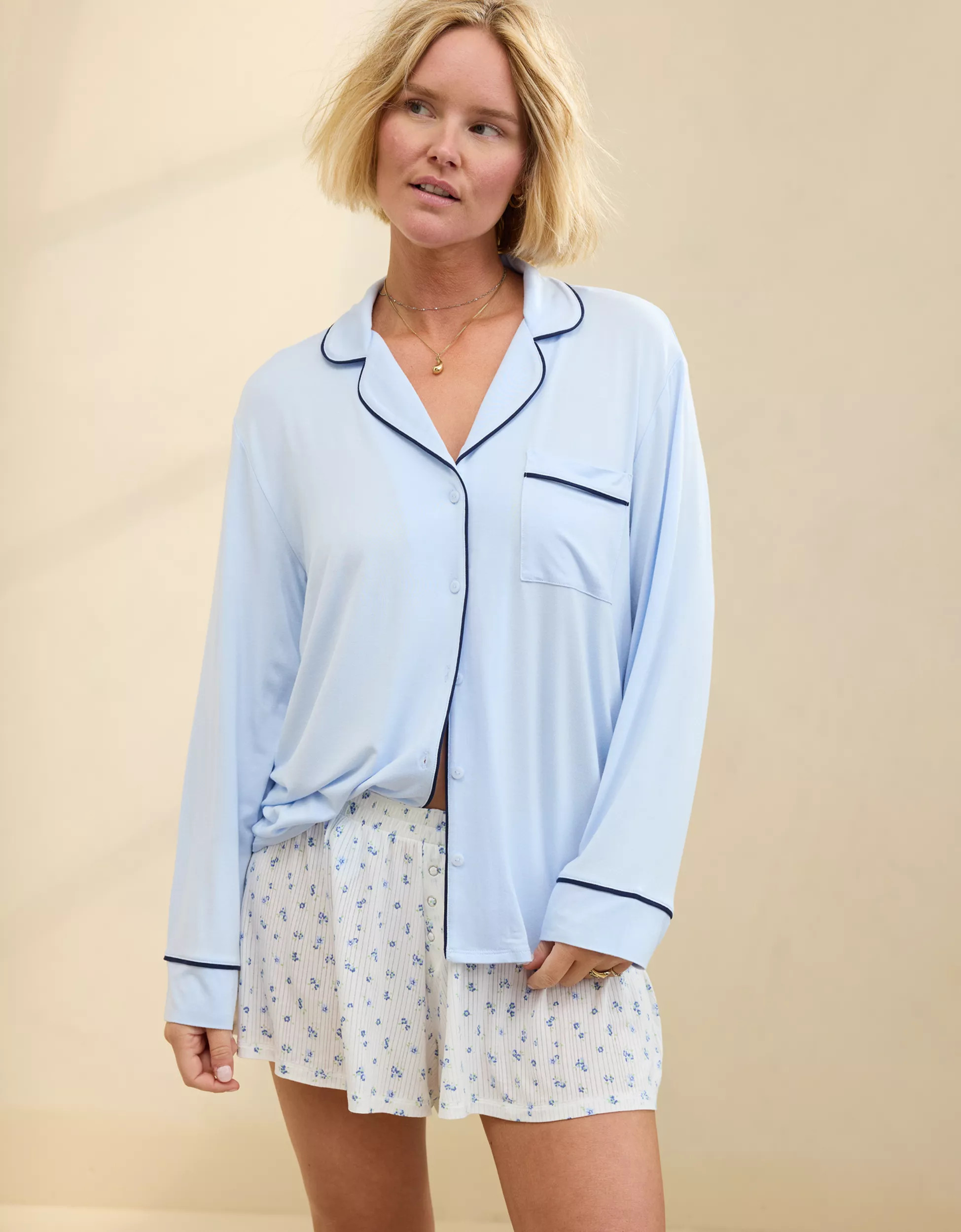 Aerie Real Soft® Pajama Shirt | Aerie