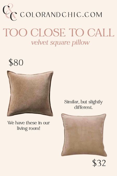 Velvet pillows for living room or bedrooms! 

#LTKstyletip #LTKhome