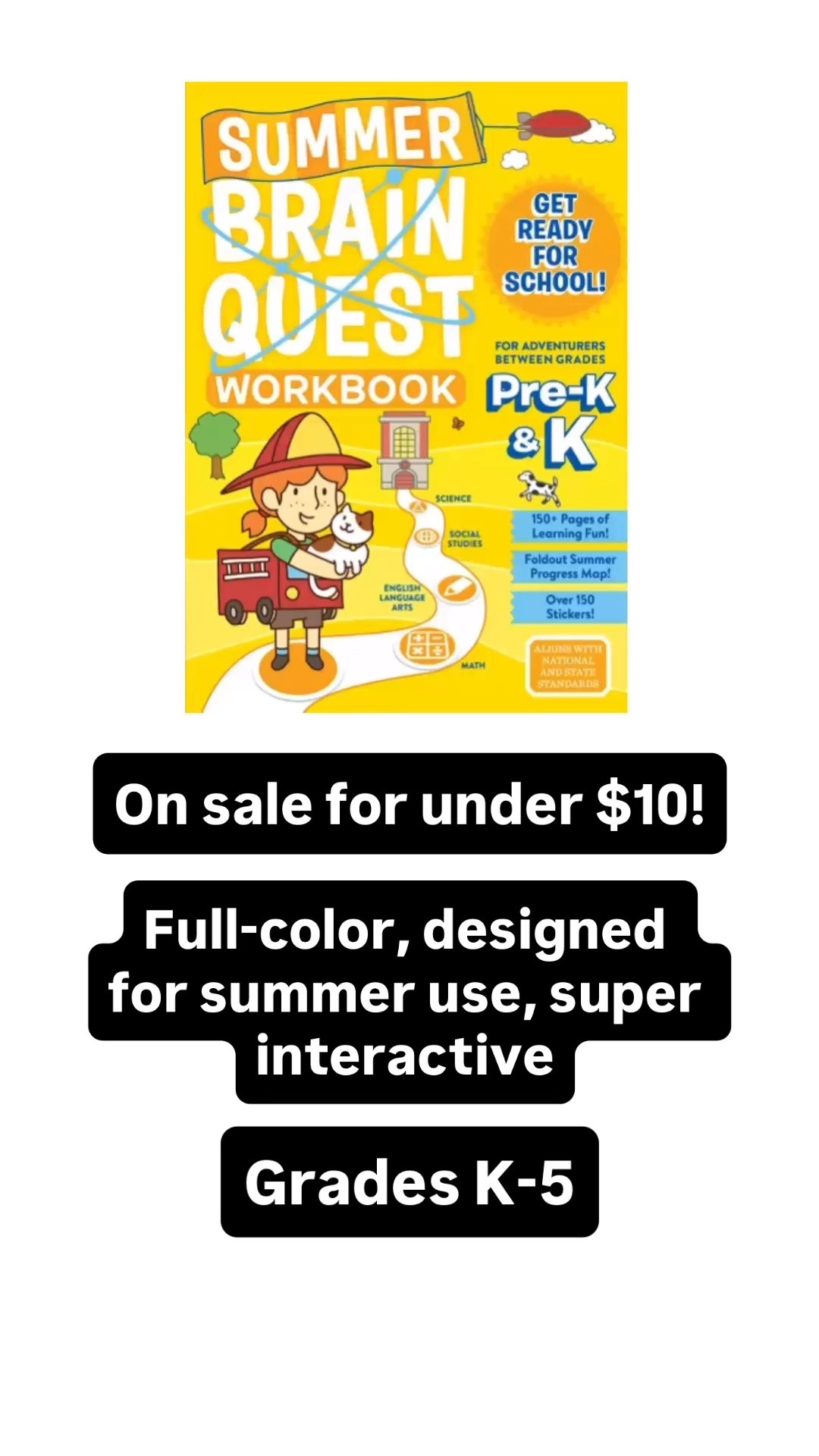 I grew up on Brain Quest, and my girls love their summer workbooks too! They are the perfect cross between activity book and educational workbook. 
Right now, they are all on sale for under $10 each!

#LTKKids #LTKSeasonal