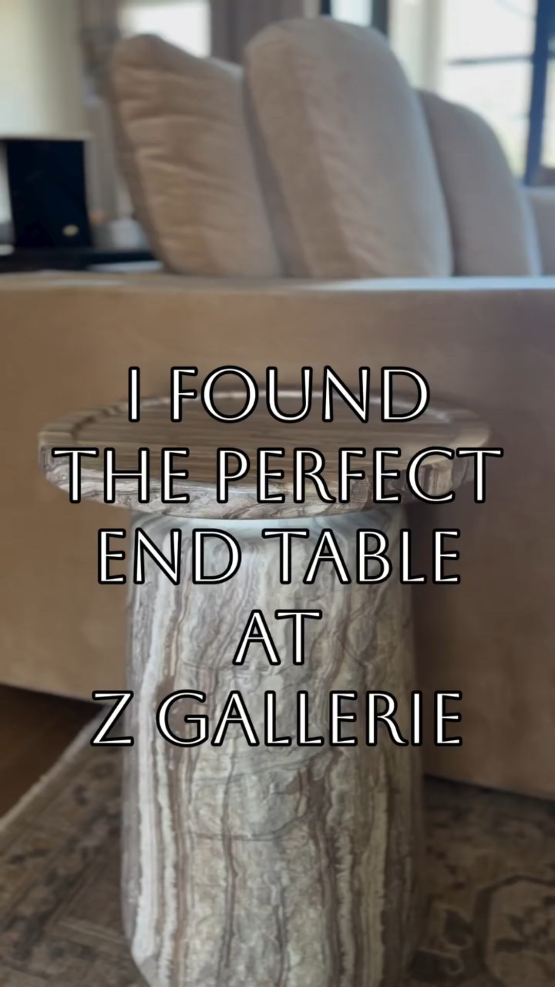 Obsessed with my new stone end table from Z Gallerie

@zgallerie 

#Zgallerie #Myzgallerie #ZGcollab #Holidayseason

Comment SHOP below to receive a DM with the link to shop this post on my LTK ⬇ https://liketk.it/5tItd
