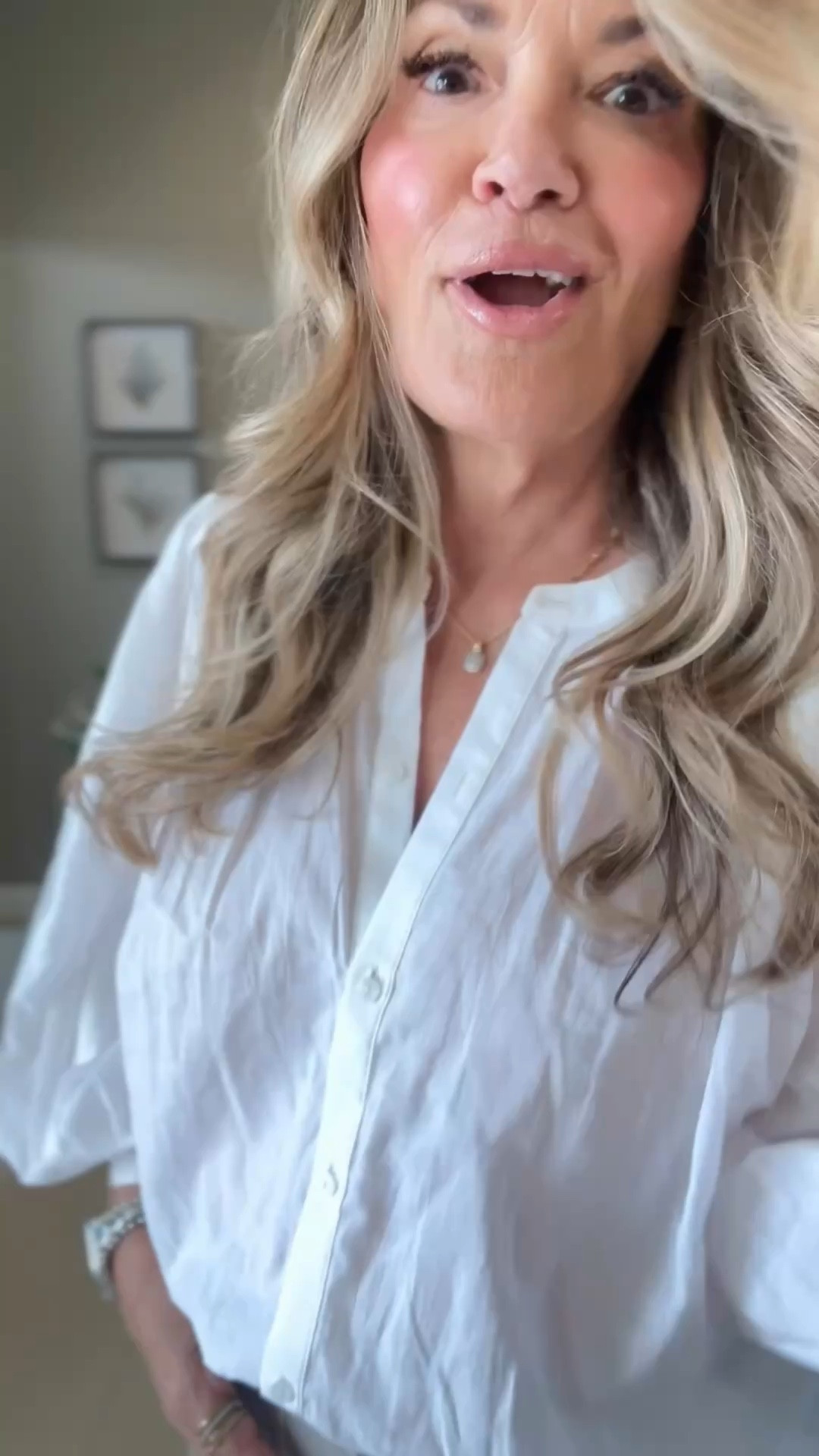 Floral denim + a white blouse = cute spring outfit 

#LTKootd #LTKgrwm #LTKmomlife