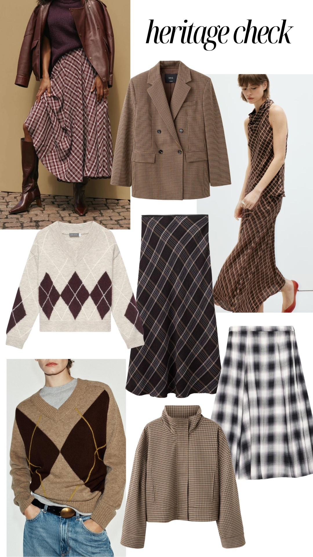 Autumn Trends 🍂 Heritage Checks, gingham, tartan, check skirts, co ords, tops, jumpers and jackets

#LTKFashionMonth #LTKautumn