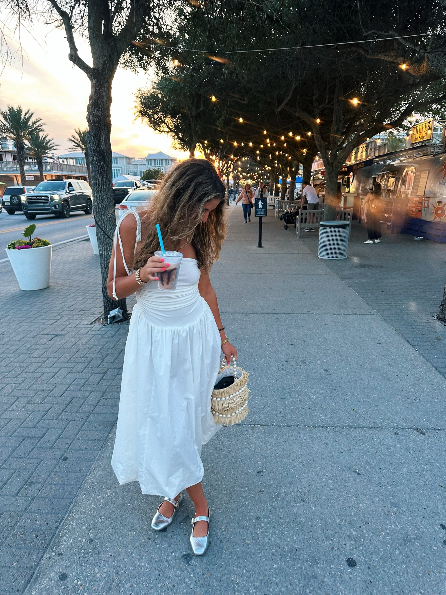 Last toast on the coast outfit 🤍🤍🏝️ !! Betsy and mom surprised me with this new bag! 

#LTKwedding #LTKstyletip #LTKGiftGuide