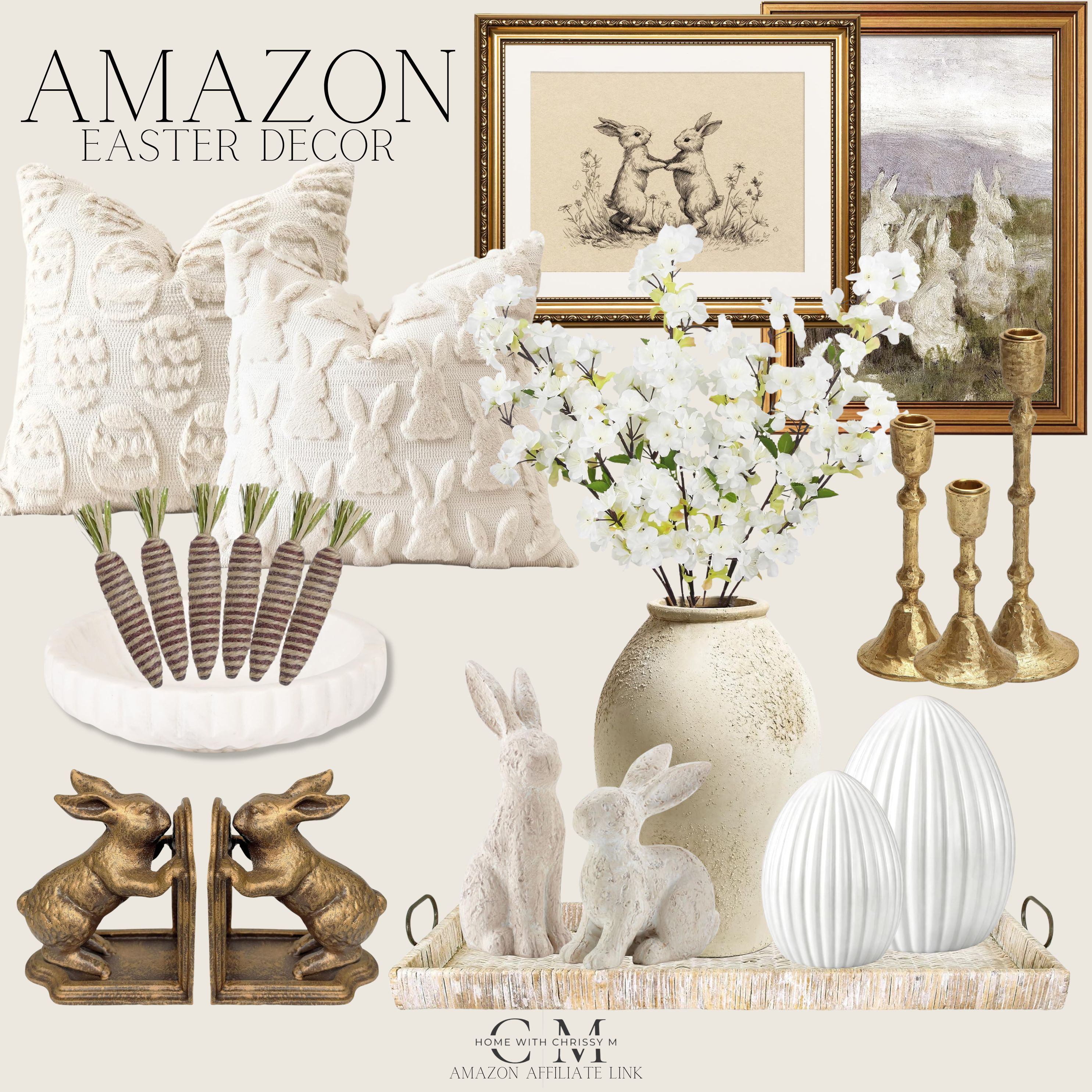 Neutral Easter Home Decor from Amazon!
Amazon Home / Ceramic Bunny Figurines / Neutral Easter Egg Decor / Speckled Egg Accents / Wooden Bead Garlands / Linen Table Runners / Soft Neutral Throw Pillows / Woven Baskets / Rattan Easter Bunnies / Faux Greenery & Spring Branches / Fluted Ceramic Vases / Stoneware Bowls / Minimalist Easter Signs / Neutral Floral Arrangements / Dried Florals & Pampas Grass / Brass or Gold Accent Decor / Glass Cloche Displays / Cream & Beige Candles / Wicker Trays / Neutral Tiered Trays / Organic-Shape Serving Dishes / Light Wood Decorative Eggs / Textured Table Linens / Neutral Mantel Decor / Subtle Bunny Artwork / Soft Spring Wreaths 

 

#LTKSeasonal #LTKHome