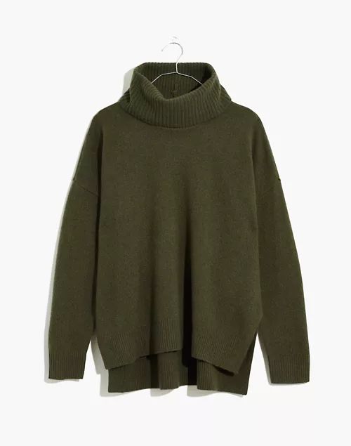 (Re)sourced Cashmere Convertible Turtleneck Sweater | Madewell