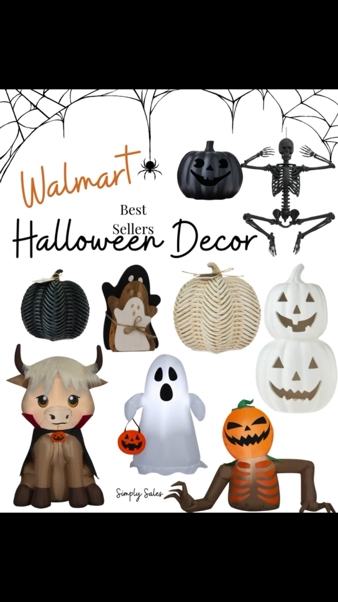 

Walmart’s Halloween best sellers are loaded with fun finds, but this guy is stealing the show. Only $17.97 and he’s already a top seller—perfect for the yard or porch. 🐮 🎃 
Lots of other spooky deals too—pumpkins, skeletons, inflatables—all starting under $13! 👻 

@walmart #walmart


#LTKSeasonal #LTKHome #LTKFindsUnder50