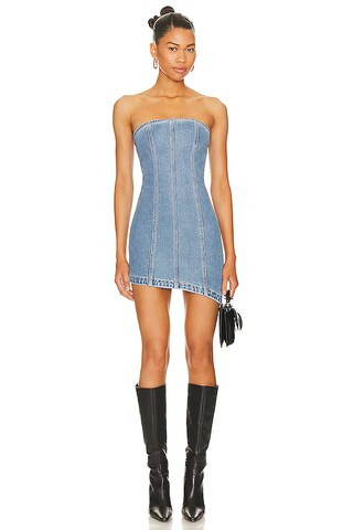 Abrand Georgia Bustier Mini Dress in Georgia from Revolve.com | Revolve Clothing (Global)