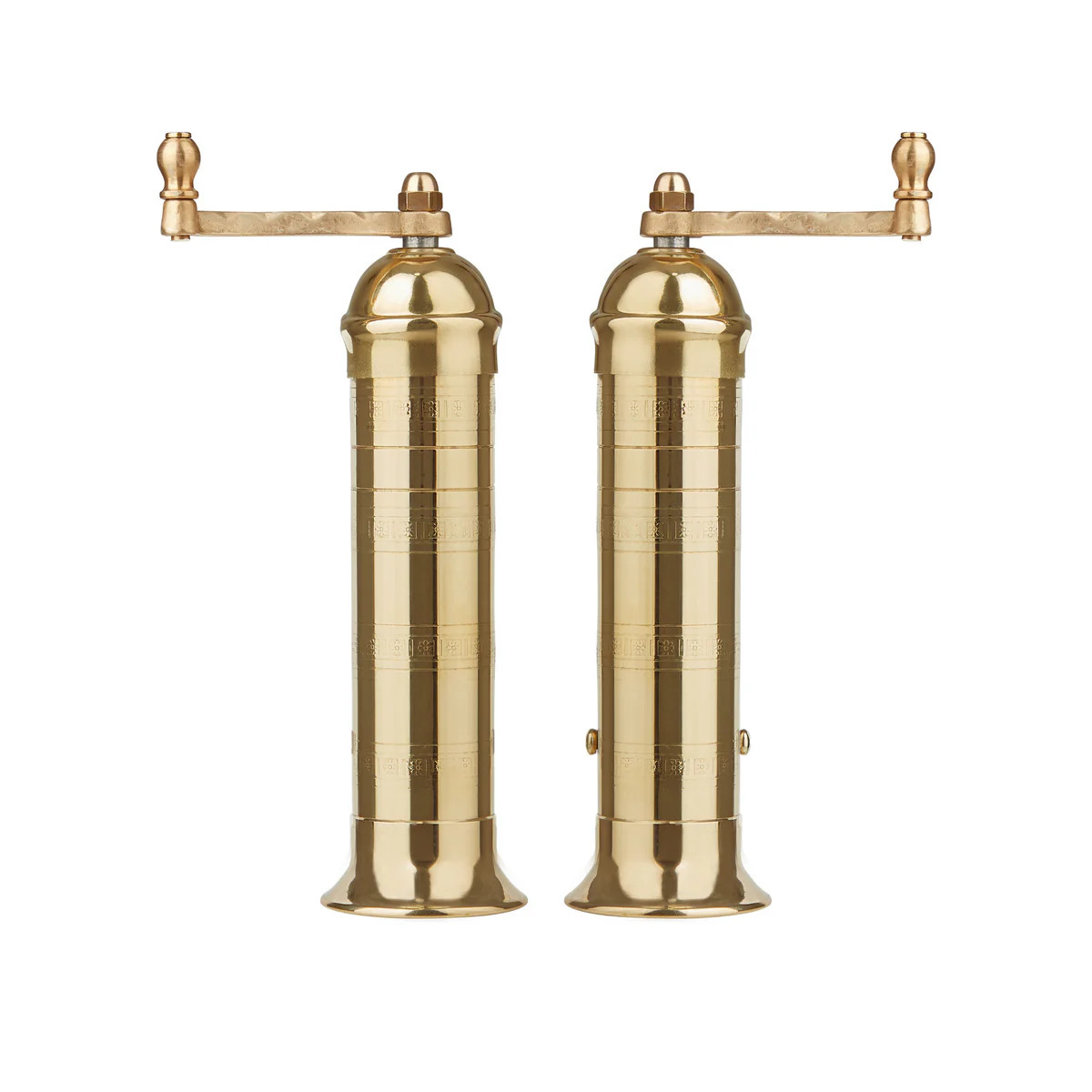 Brass Salt & Pepper Mill Set | Over The Moon