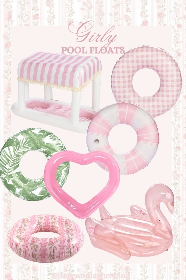 Summer pool floats! 🌴🌸🤍

#LTKSeasonal #LTKSaleAlert #LTKootd
