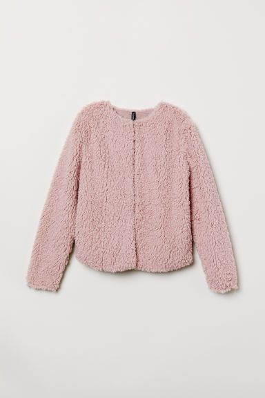 H & M - Faux Fur Jacket - Pink | H&M (US + CA)