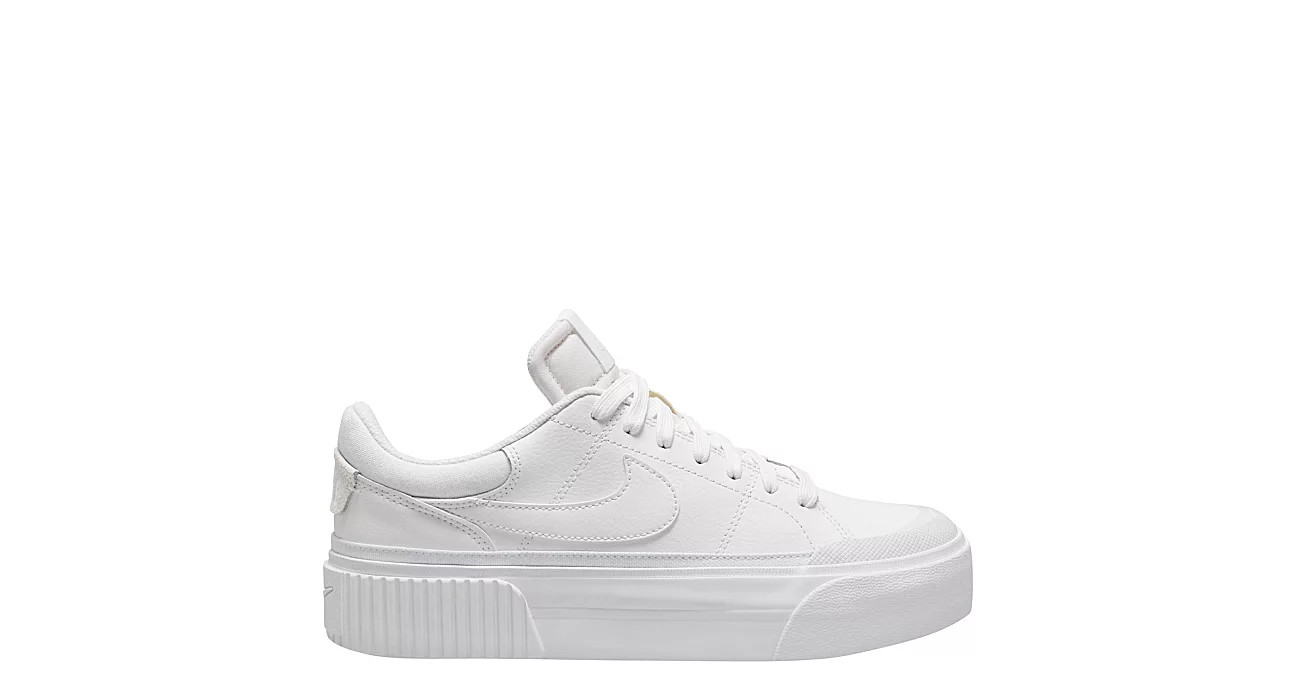 Nike Womens Court Legacy Lift Sneaker - White | Rack Room Shoes