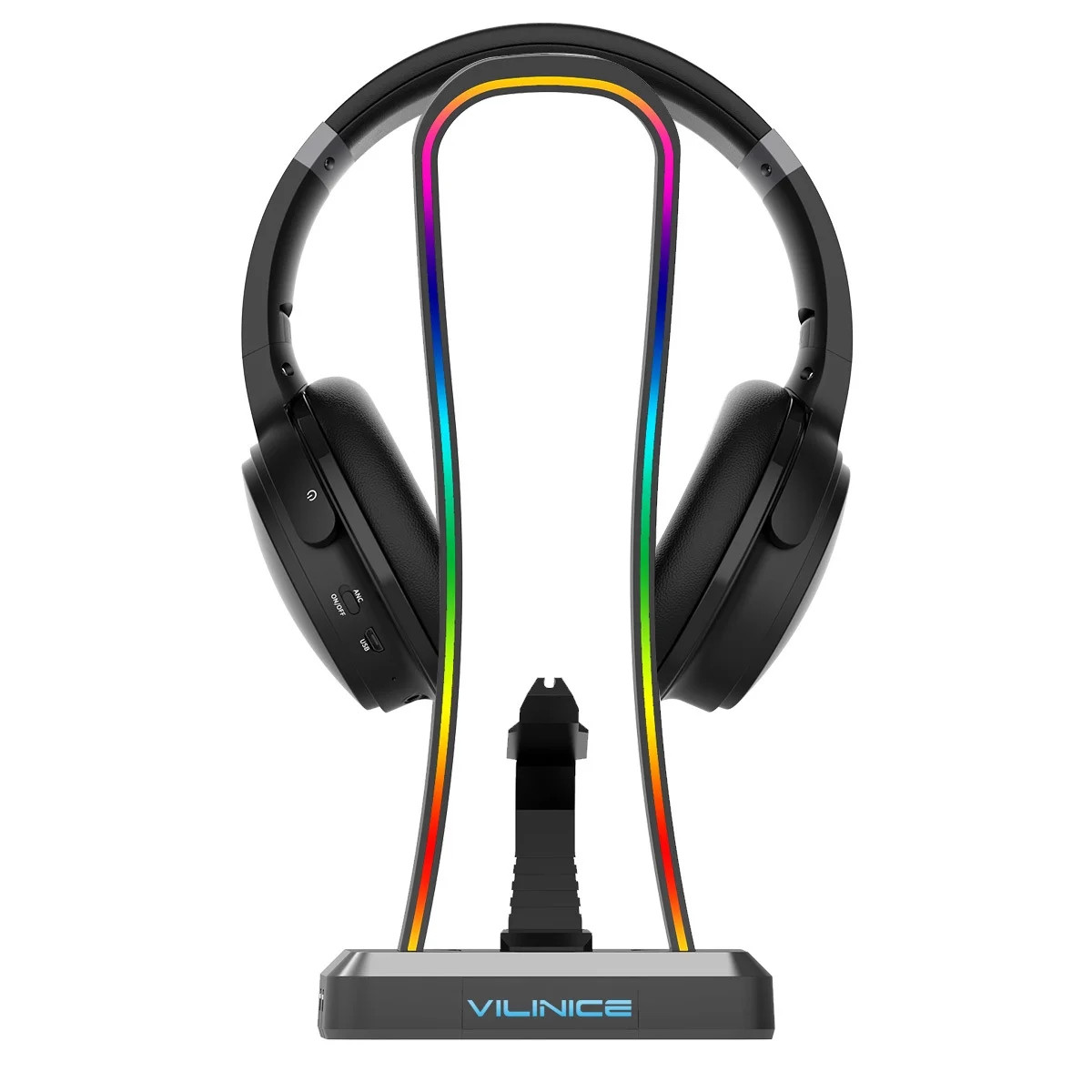 Game Headphone Holder, VILINICE 3 IN 1 Headset Stand Universal with 4 USB Ports, Headset Holder w... | Walmart (US)