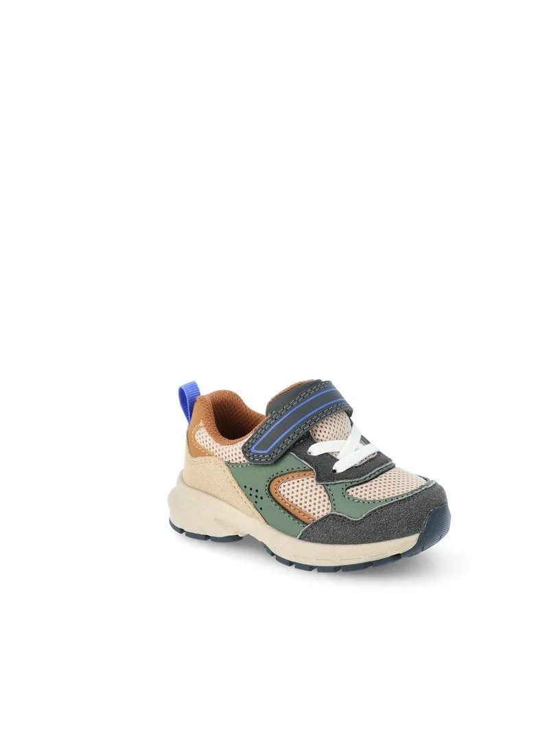 Wonder Nation Baby Retro Jogger Sneakers | Walmart (US)