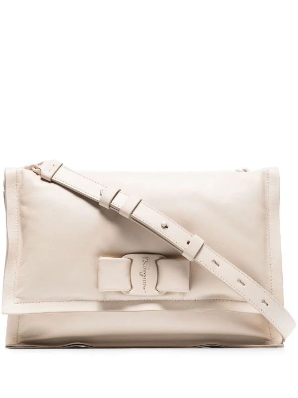 Ferragamo Viva bow-detail Shoulder Bag - Farfetch | Farfetch Global