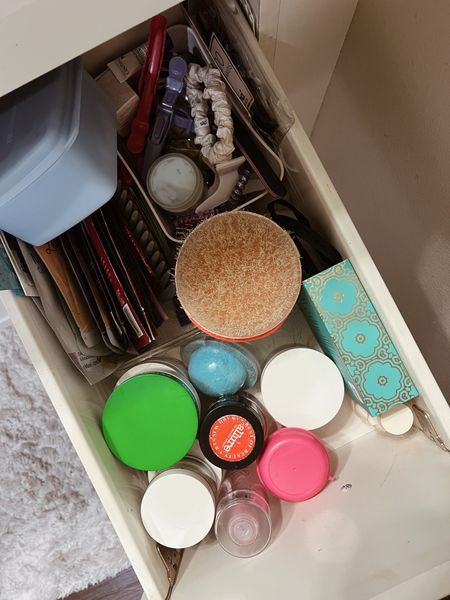 Things in my bathroom drawer 💋🧼🧽🫧🚿🧖‍♀️🧴

#LTKunder50 #LTKbeauty #LTKhome