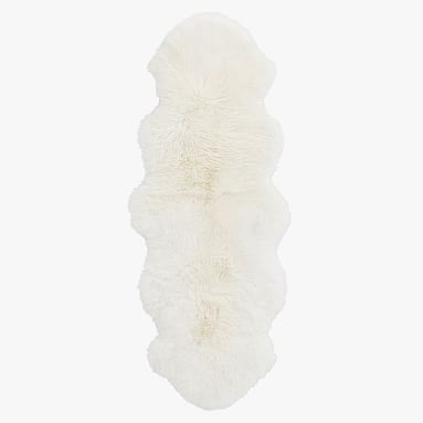 Double Sheepskin Rug - Ivory | Pottery Barn Teen