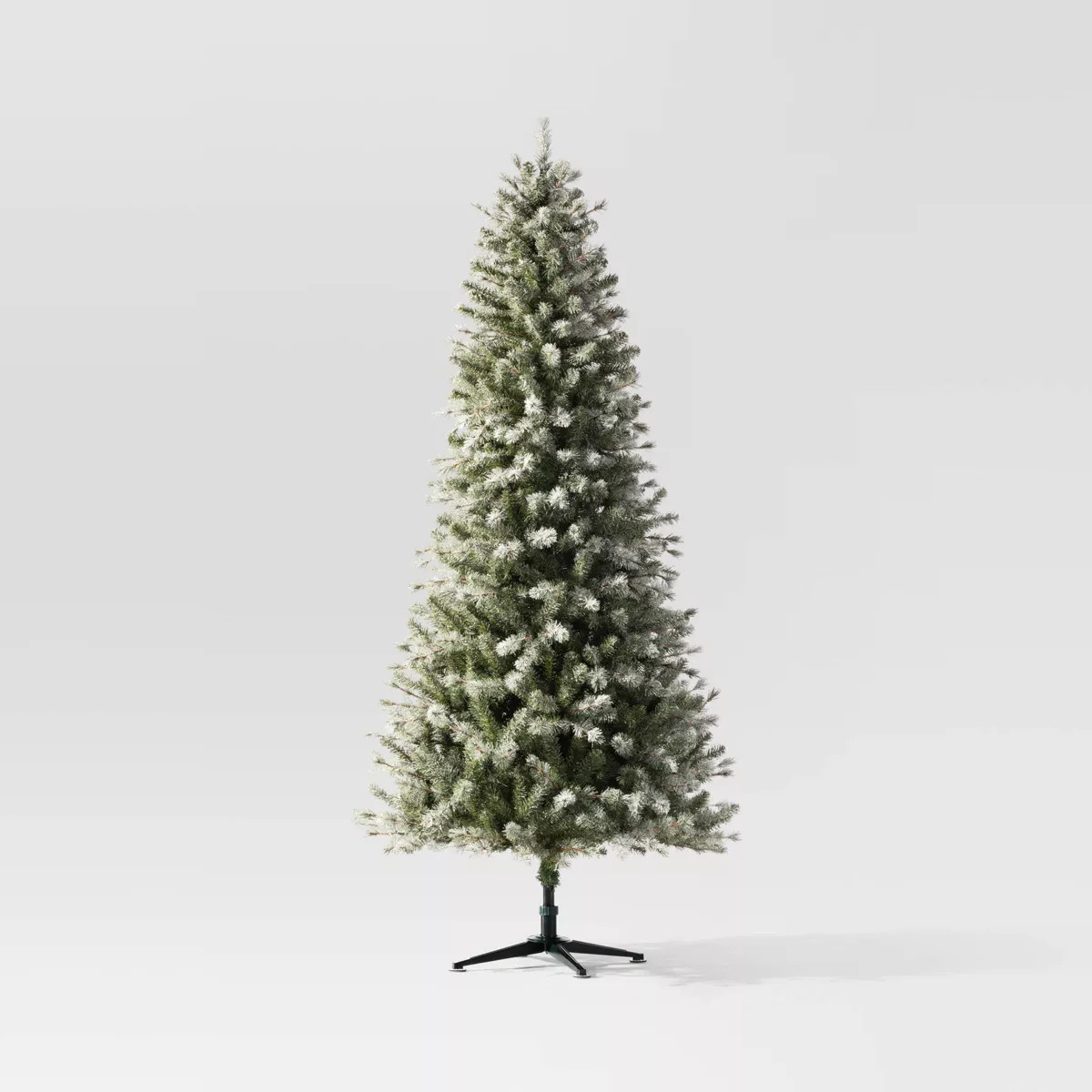 7.5' Pre-lit Lightly Flocked Douglas Fir Artificial Christmas Tree Warm White LED Lights - Wonder... | Target