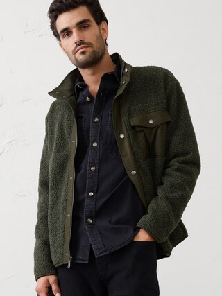 Sherpa Jacket | Banana Republic Factory