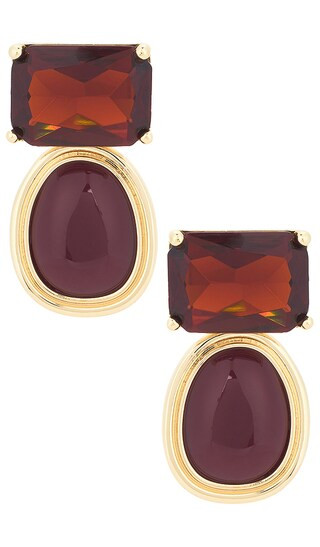 Favorite Beth Earring in Gold & Garnet

              
    
        
        
            Favorit... | Revolve Clothing (Global)