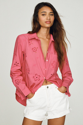 Kate Classic Buttondown Shirt by Maeve | Anthropologie (US)