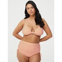 Wire-Free Knotted Triangle Bikini Top in Multi | Torrid (US & Canada)