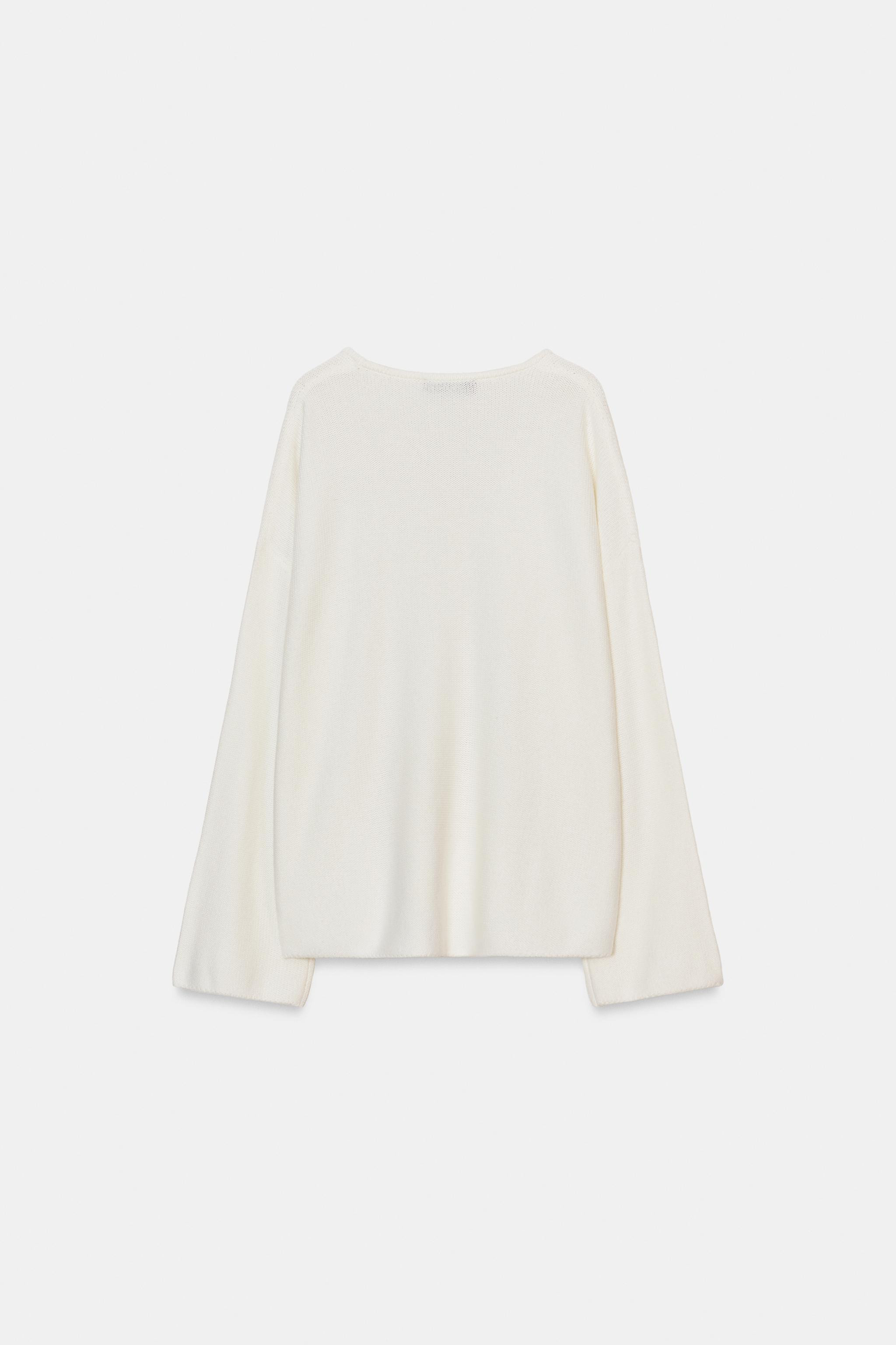 ROUND NECK KNIT JUMPER | Zara US
