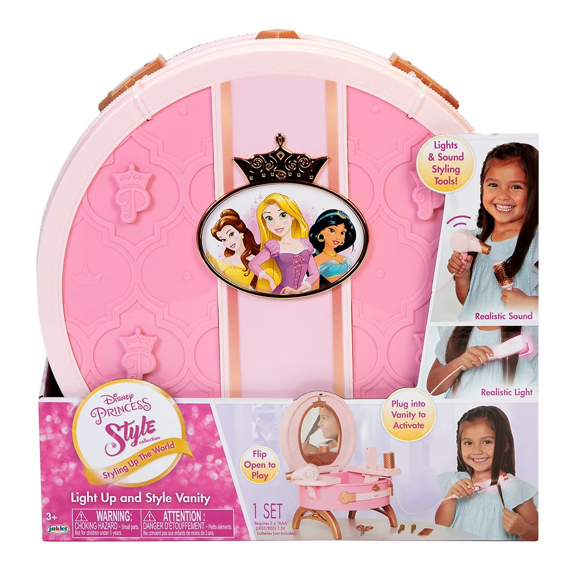 Disney Princess Style Collection Light Up and Style Vanity | Kohl's