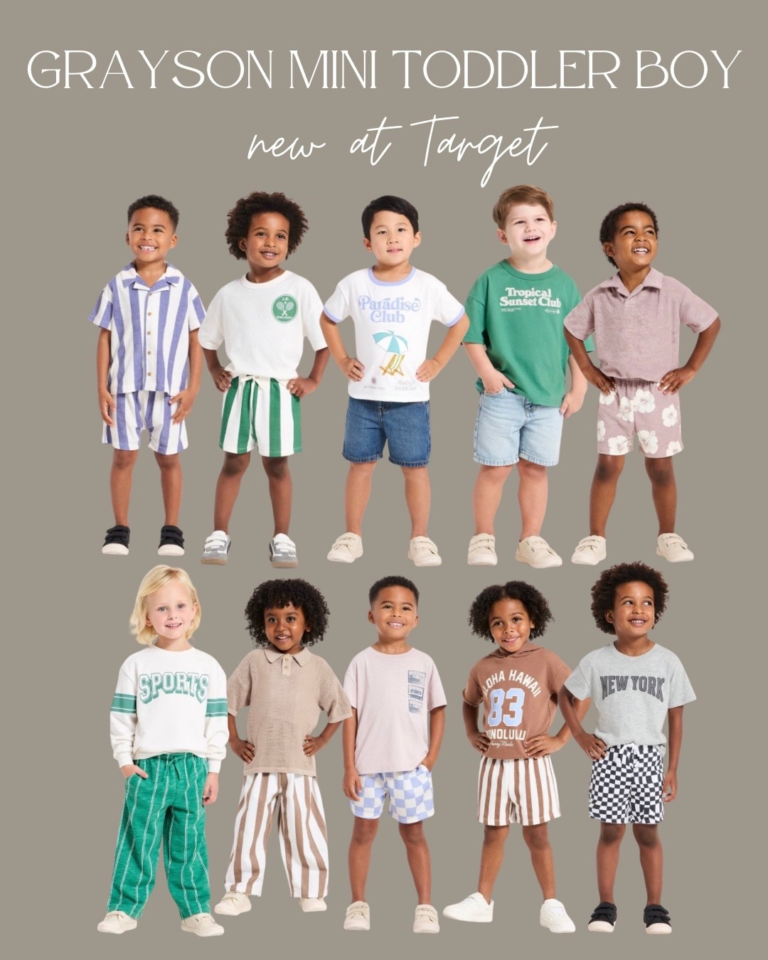 New Grayson Mini toddler boy finds at Target! 

#LTKSeasonal #LTKKids #LTKSaleAlert