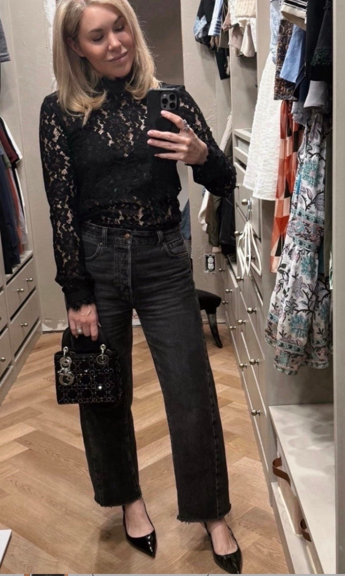 The ONLY barrel jeans I like
Date night 
Lace top


#LTKStyleTip 

#LTKdayinmylife #LTKootd