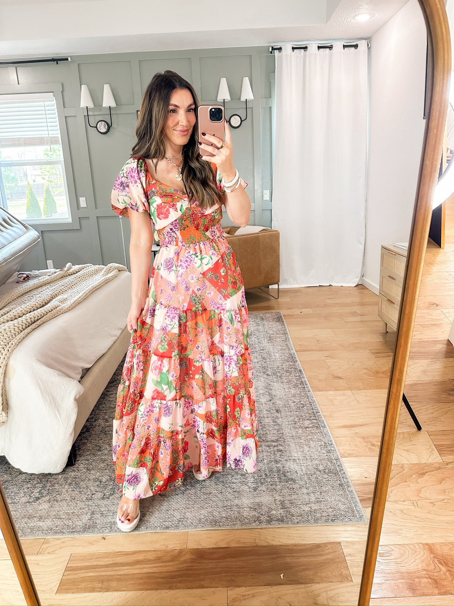 The most perfect dress for Spring! Loving this pattern and comes in other colors! Spring dress, vacation dress, wedding guest dress, Amazon, Amazon fashion.

#LTKStyleTip #LTKSeasonal #LTKFindsUnder50