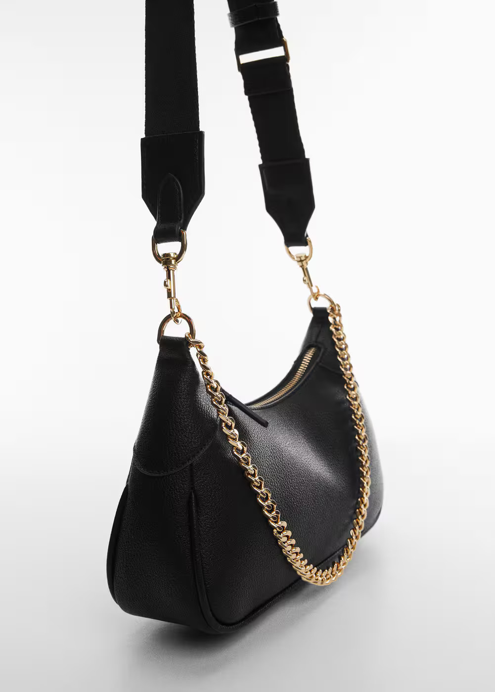 Crossbody bag with chain -  Women | Mango USA | MANGO (US)