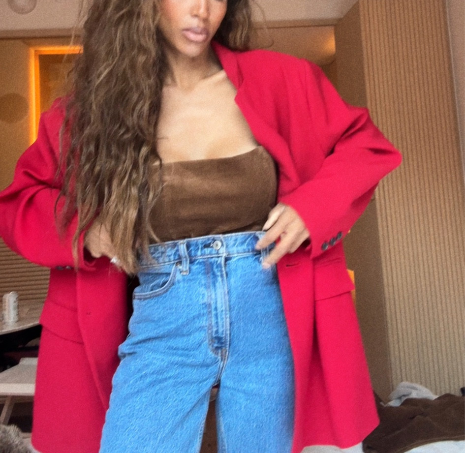 A little texture and color for fall in the city | Strapless top is Zara (new) 

#LTKStyleTip #LTKTravel