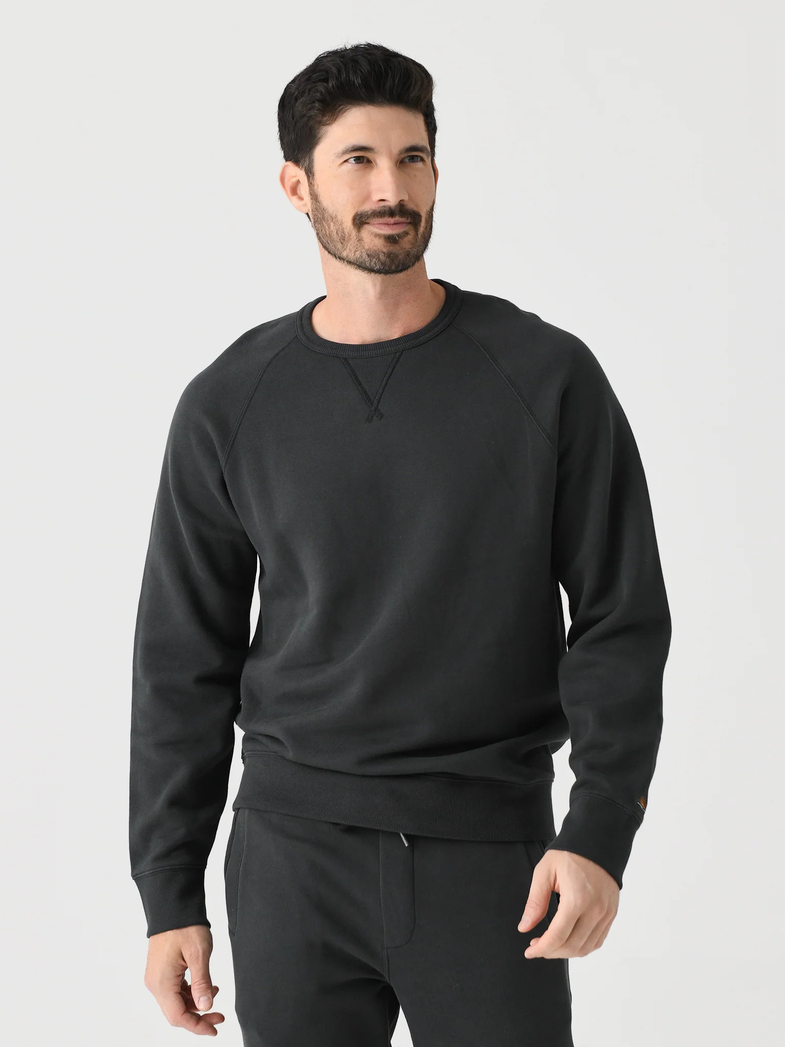 FAHERTY BRAND
                      
                     Men's High Standard Fleece Crewneck | Saint Bernard