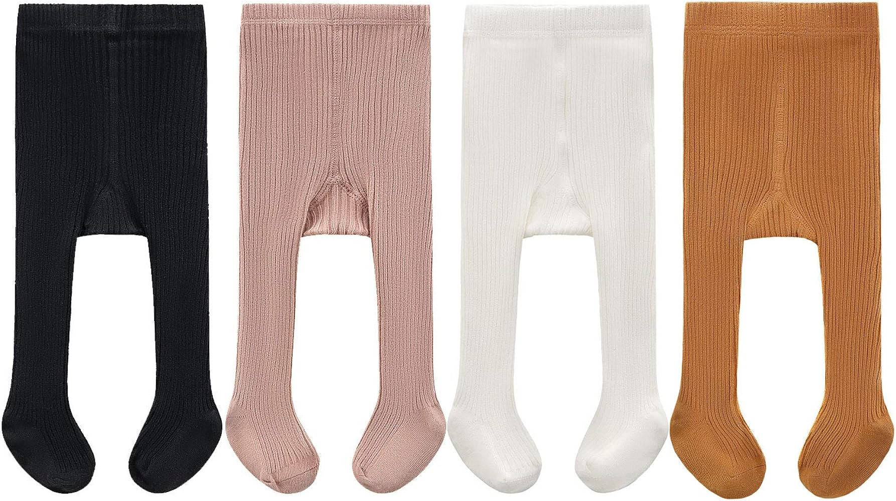 CECORC Baby Tights–Thick Toddlers Girl Leggings–0-10 Years - Seamless Cable Knit Cotton Stock... | Amazon (US)