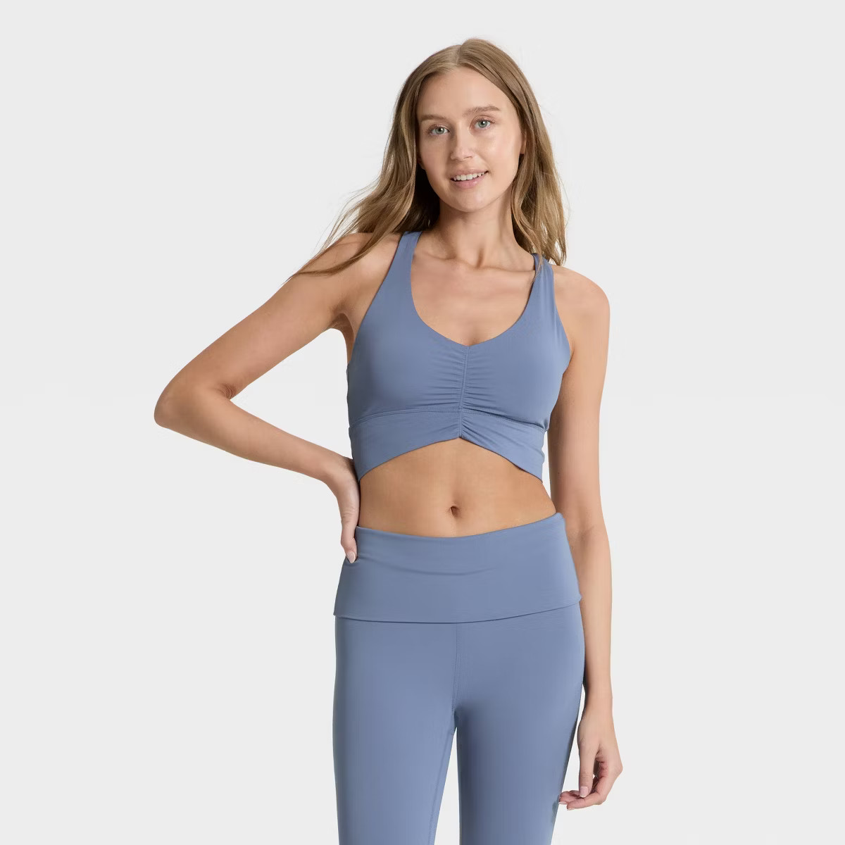Women's Cinched Longline Sports Bra - JoyLab™ | Target