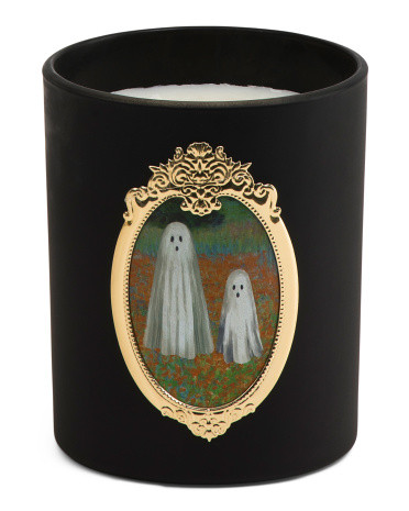 17oz Ghosts In Pumpkin Field In A Frame Glass Jar | TJ Maxx