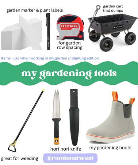 My gardening tools I used for planting the garden. All Amazon! 

#LTKActive #LTKSeasonal #LTKhome