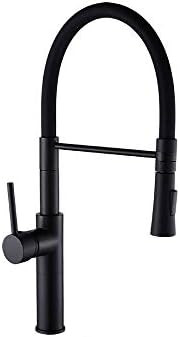 TSHH Commercial Kitchen Faucet with Dual Function Sprayhead Single Handle Pull Down Kitchen Sink ... | Amazon (US)