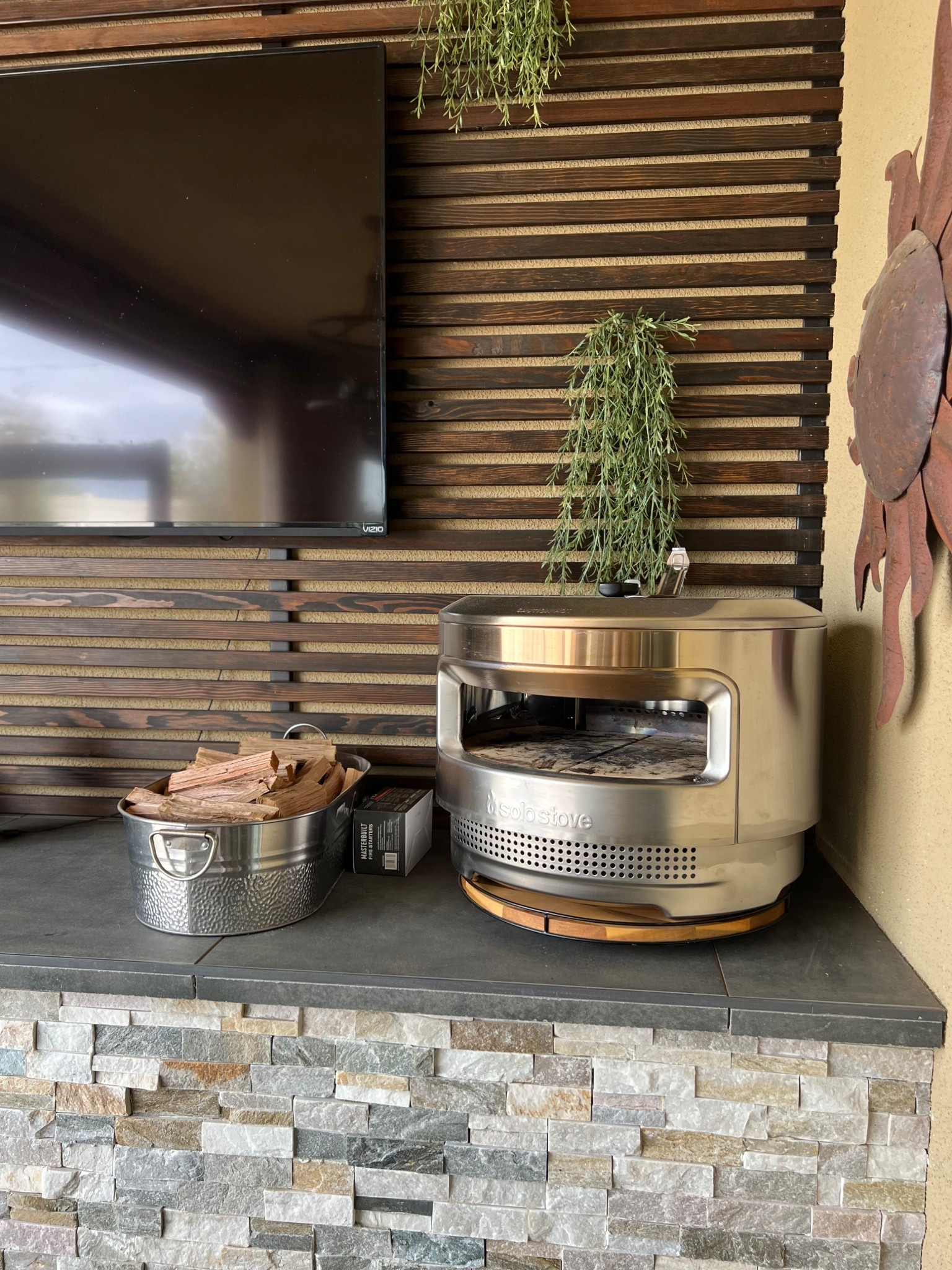 We dusted off the pizza oven this weekend for our daughter’s 18th bday celebration 🎉 

Individual pizzas for everyone! 

#LTKHome