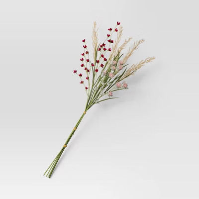 Mixed Flower Artificial Branch - Threshold™ | Target
