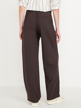 High-Waisted SleekTech Trouser Pants | Old Navy (US)