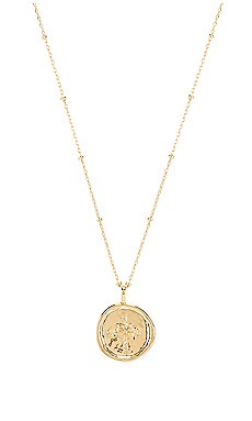 gorjana Compass Coin Necklace in Gold from Revolve.com | Revolve Clothing (Global)