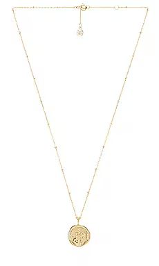 gorjana Compass Coin Necklace in Gold from Revolve.com | Revolve Clothing (Global)