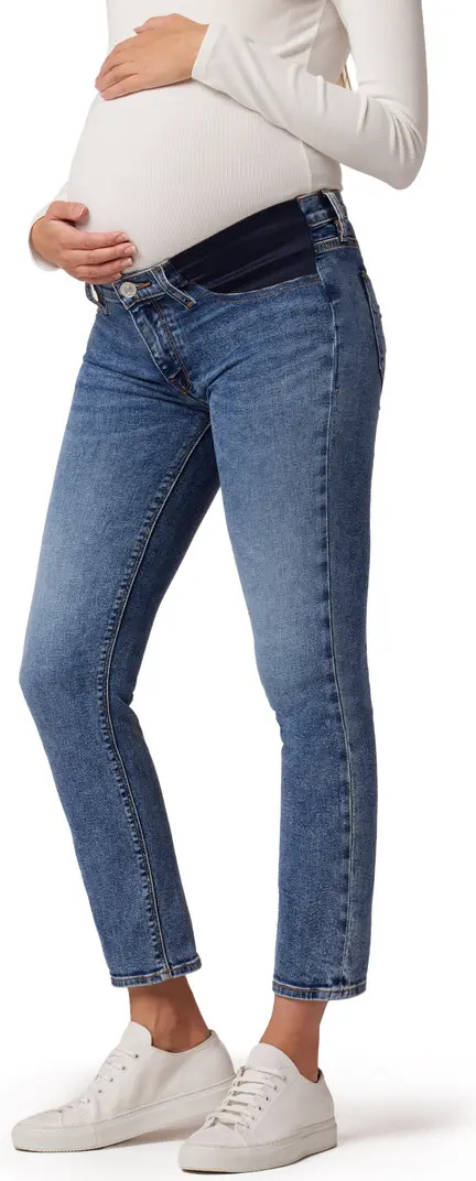 Nico Straight Ankle Maternity Jeans | Nordstrom