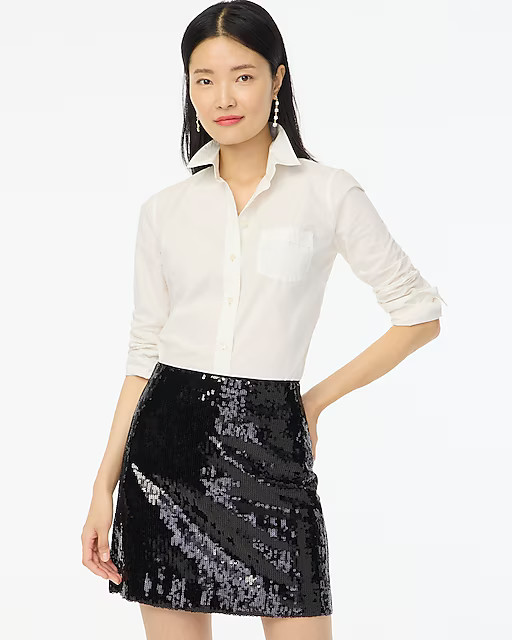 Sequin mini skirt | J.Crew Factory