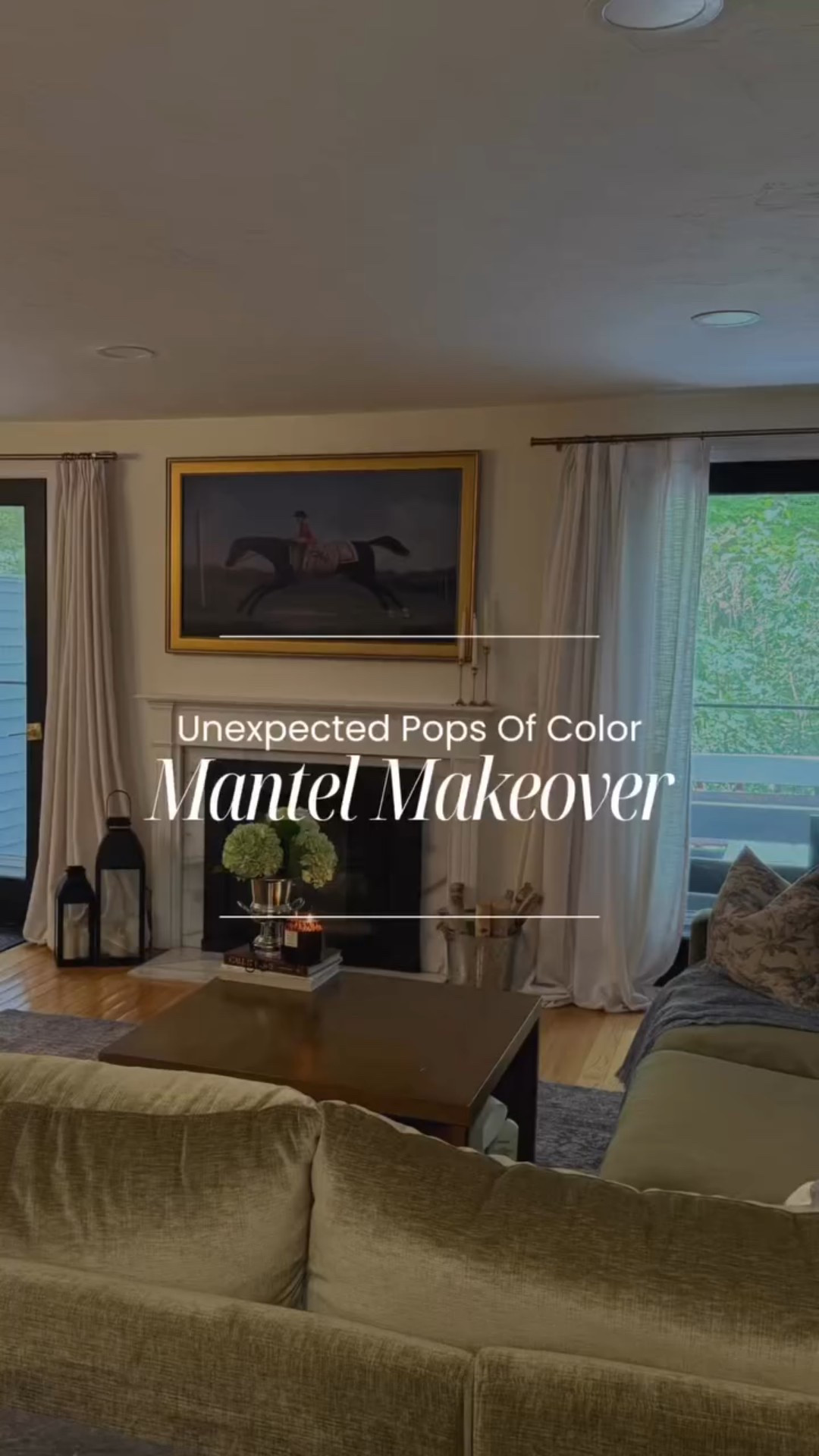 I partnered with @sherwinwilliams for the prettiest makeover for my fireplace mantle. Testing your paint sample in different lights was such a crucial part of this process! 

Which color do you think I choose!?

#homewithem #sherwinwilliamspaint #sherwinwilliams #fireplace #fireplacemantel #traditionalhome #traditionaldecor #dıyprojects