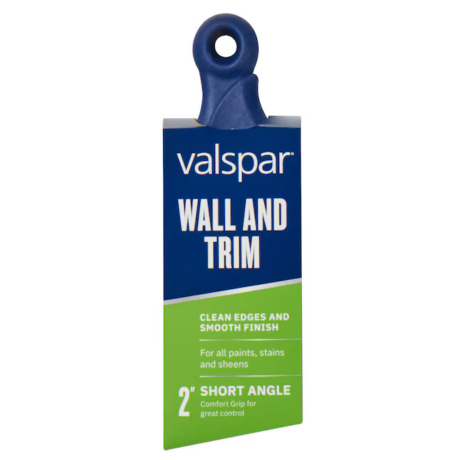 Valspar 2-in Reusable Polyester Angle Paint Brush (Sash Brush) | Lowe's