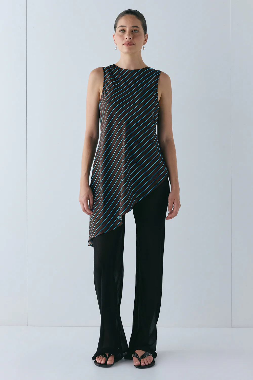 Brynn Tunic Top Stripe | VRG Grl