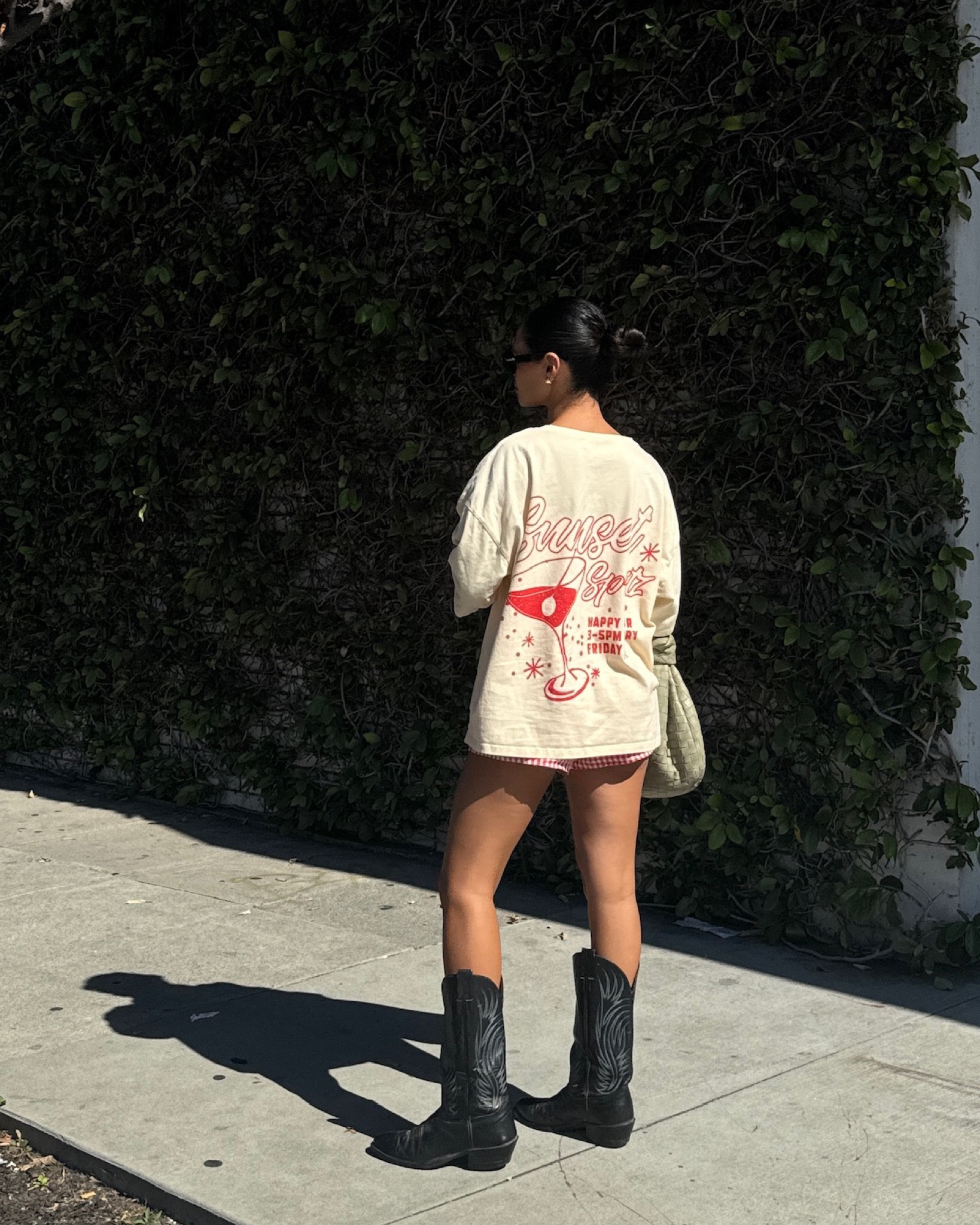 Princess Polly summer outfits denim top, oversized tee, striped boxer shorts, xomichelle for S$ off princess polly

#LTKTravel #LTKSaleAlert #LTKStyleTip