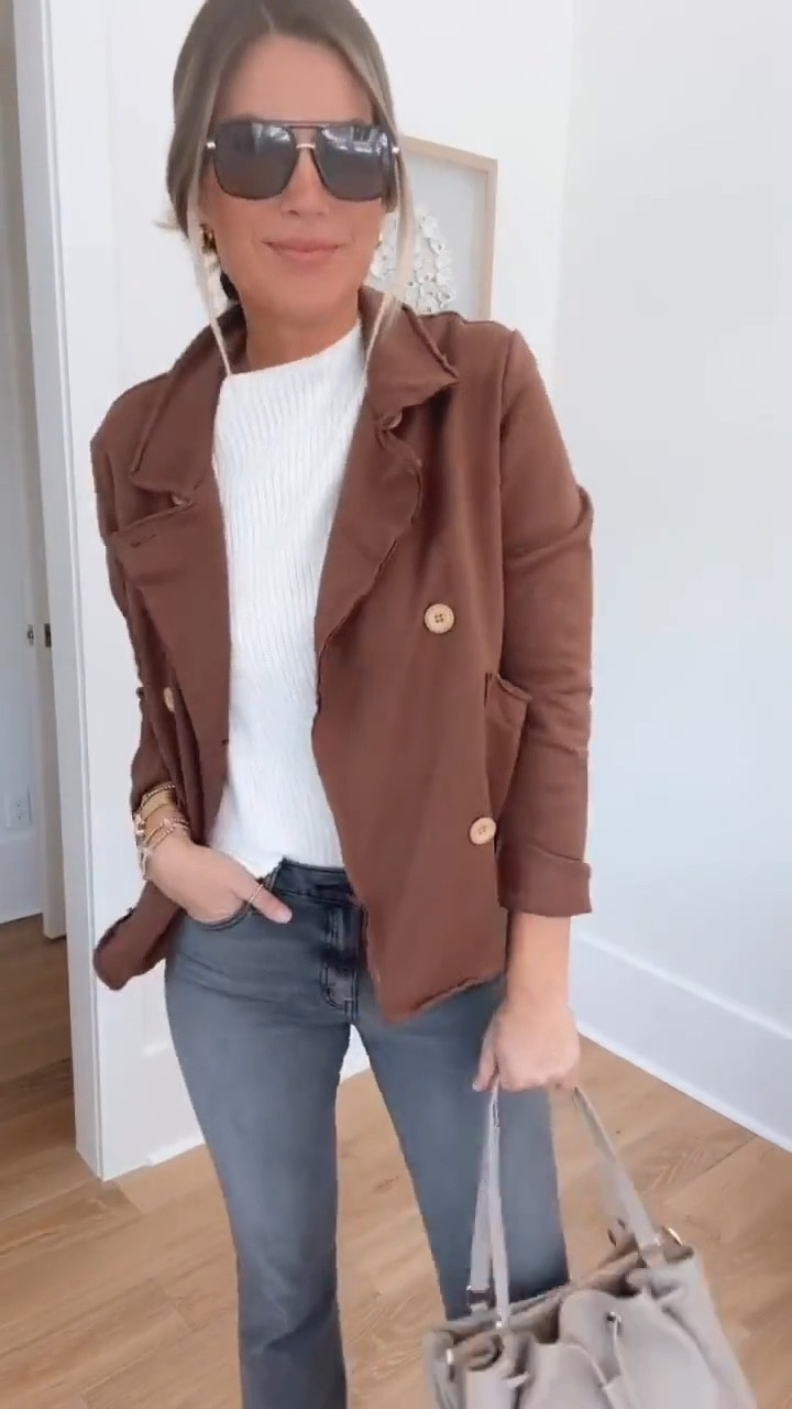 I am 5’11”. For sizing reference on this fall outfit. Small top and sweatshirt jacket. 27x30 jeans. Sized up .5 in the booties.

#LTKWorkwear #LTKSeasonal #LTKStyleTip

#LTKdayinmylife #LTKSeasonal #LTKootd